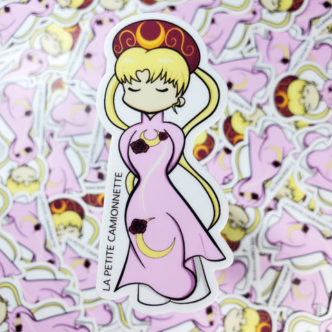 Ao Dai Moon Princess Sticker