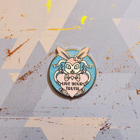 Live Your Truth Hard Enamel Pin